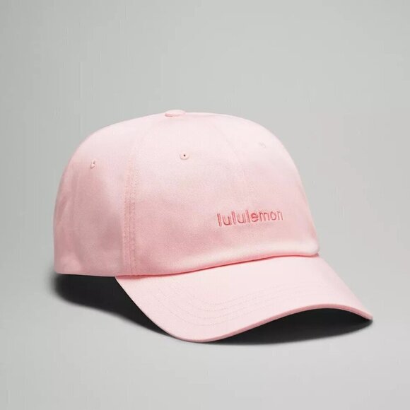 NWT Lululemon Classic Ball Cap Wordmark - L/XL Strawberry Milkshake/Sakura Pink - Picture 1 of 4
